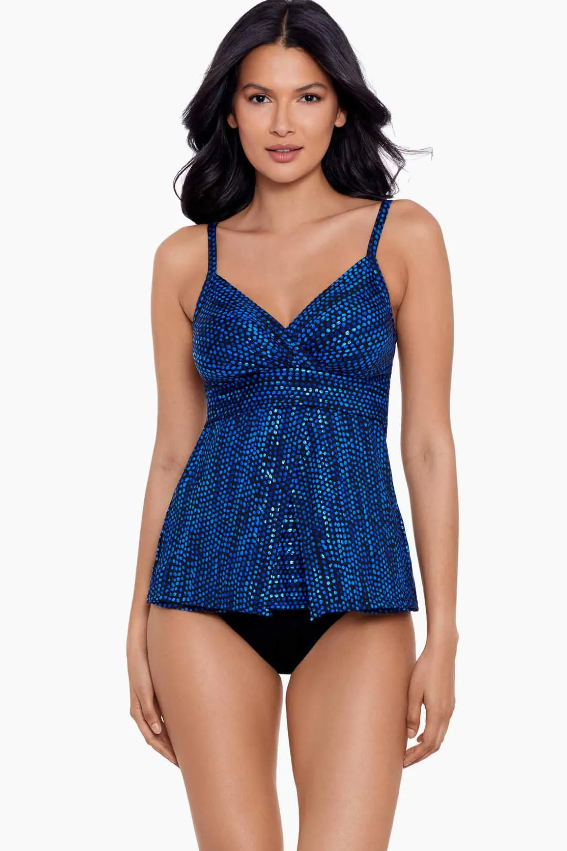 Dot Com Cleo Tankini Top