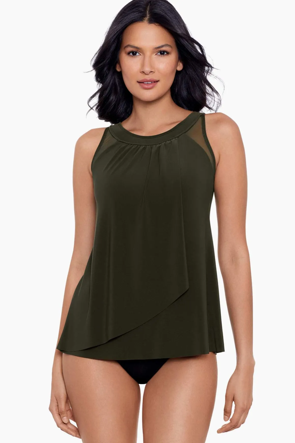Illusionists Ursula Underwire Tankini Top