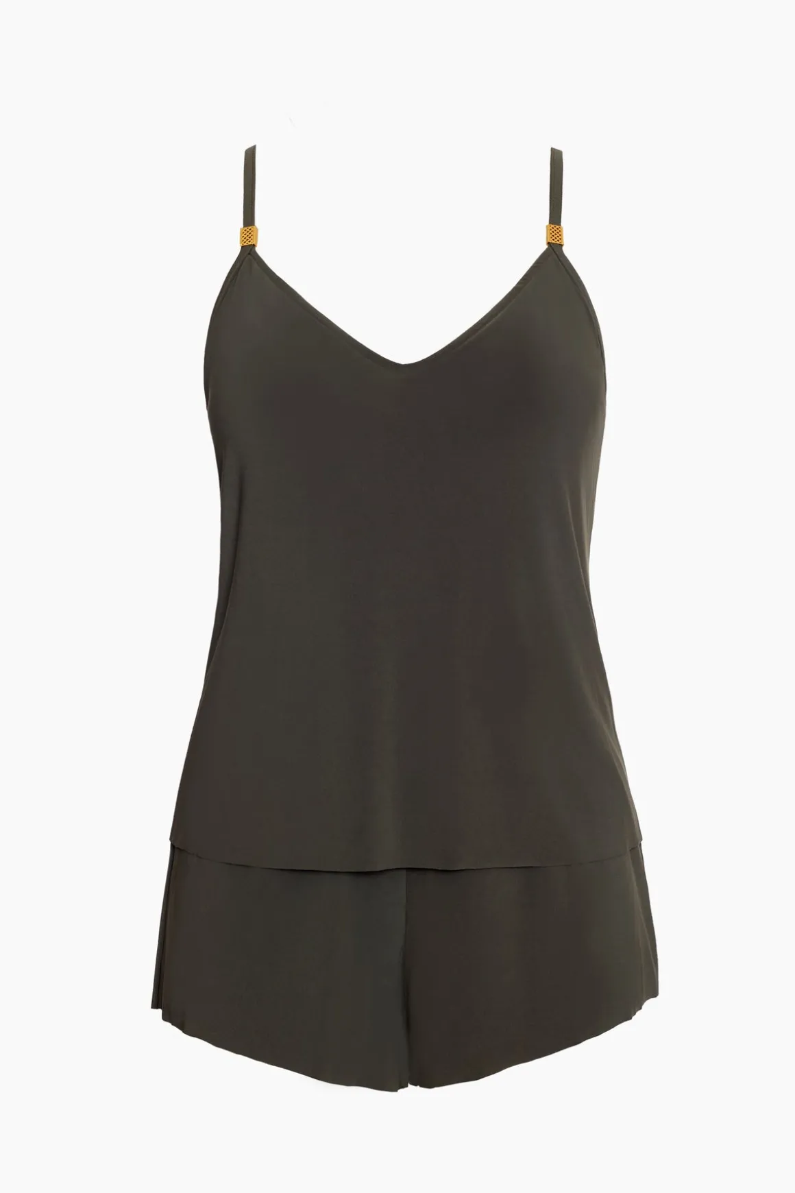 Mila One Piece Romper Swimsuit DD-Cup
