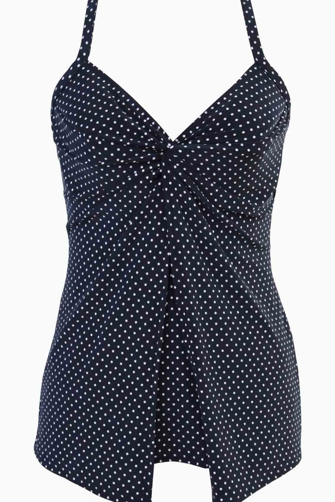 Pin Point Love Knot Tankini Top
