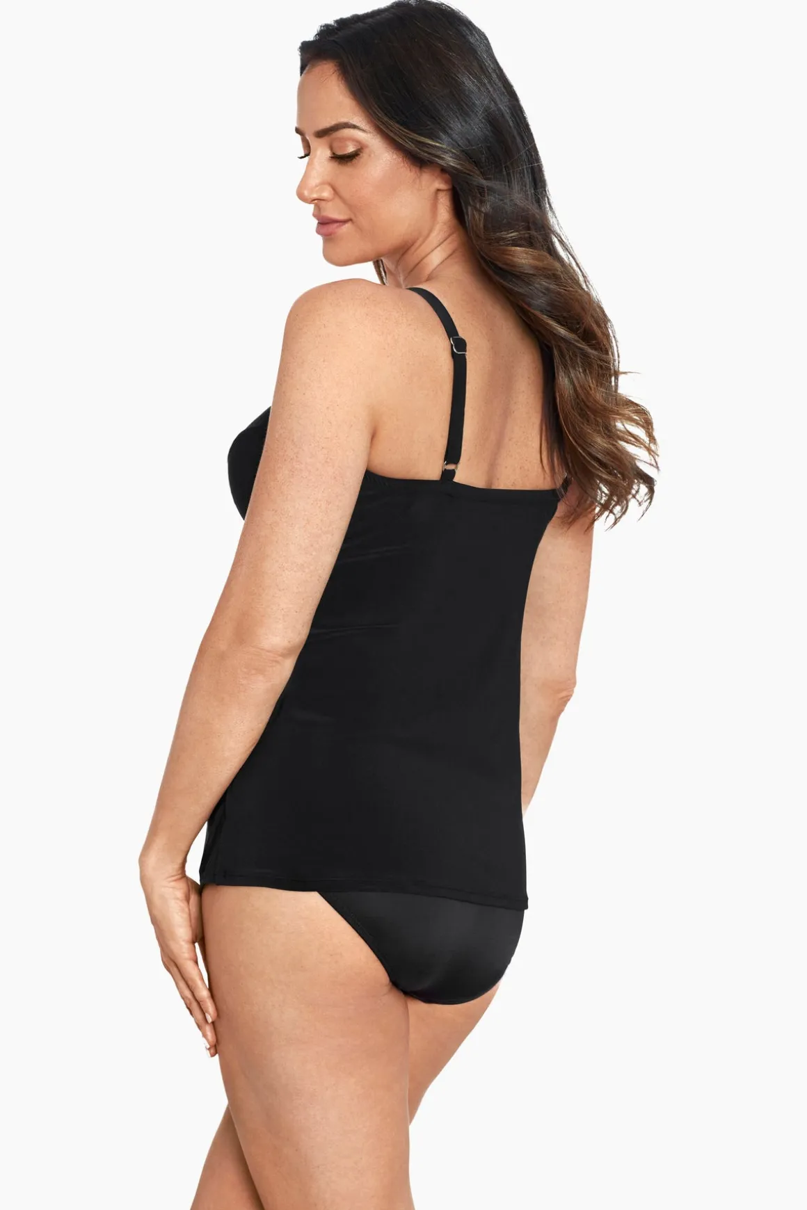 Plus Size Love Knot Tankini Top