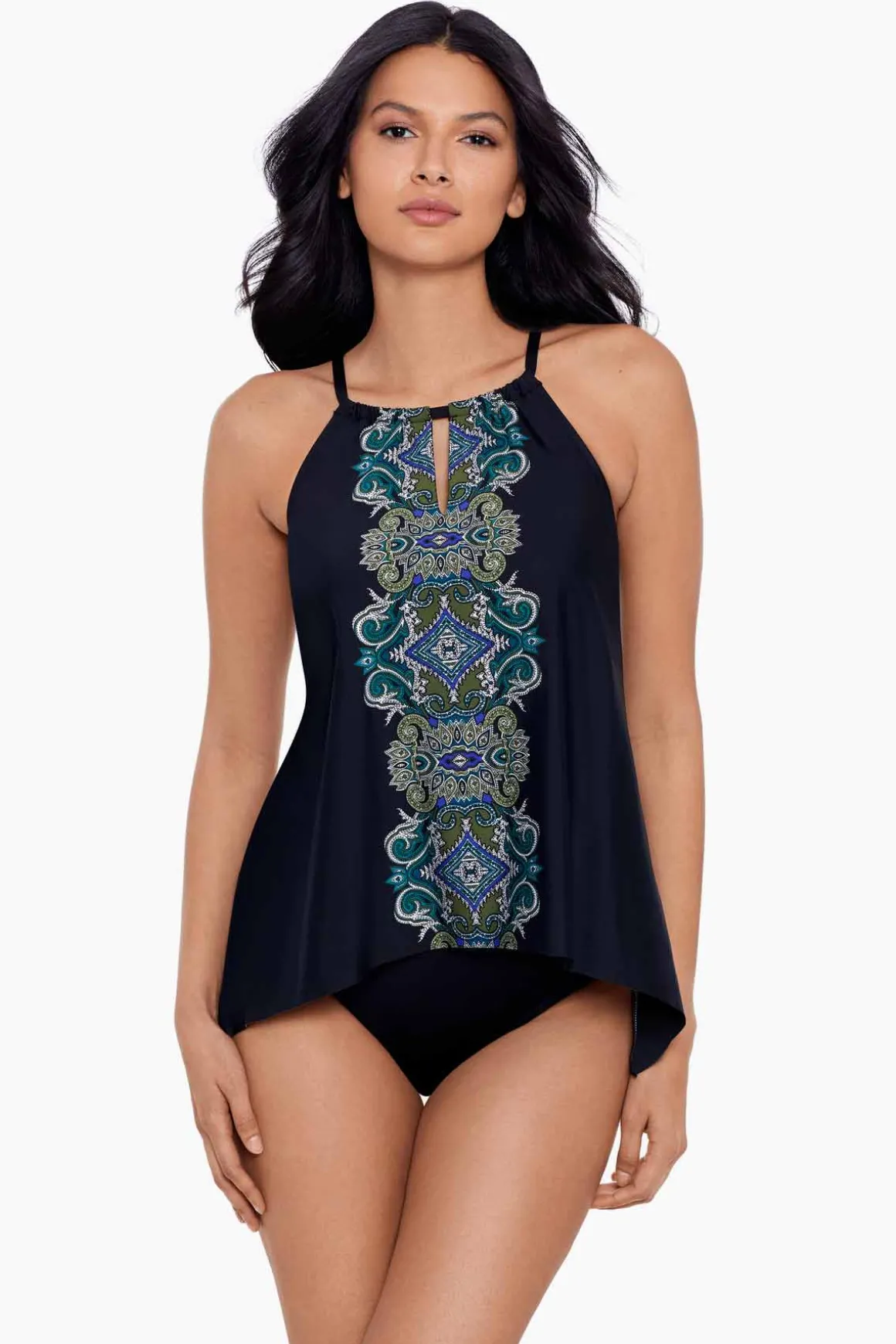 Precioso Peephole Tankini Top