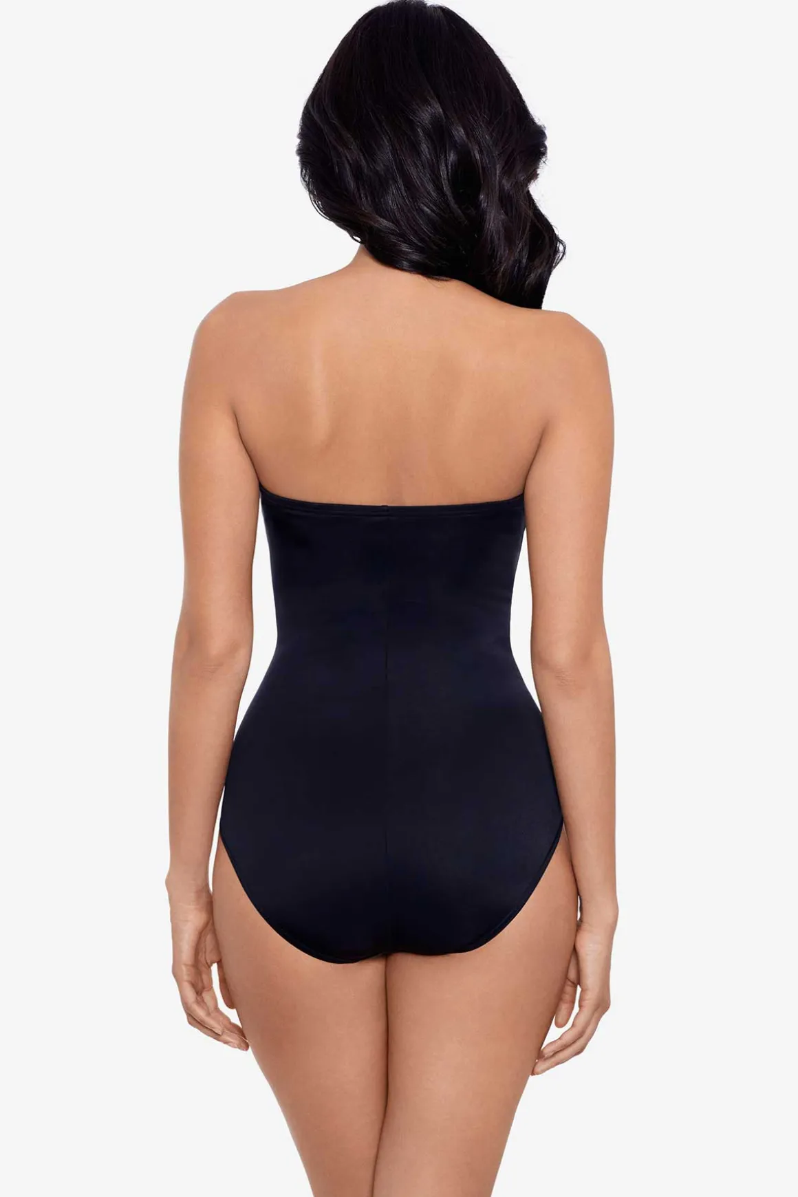 Rock Solid Madrid Bandeau One Piece Swimsuit