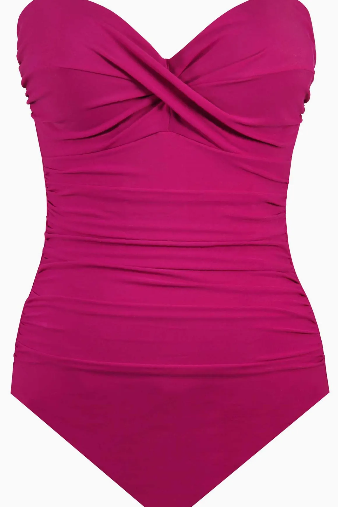 Rock Solid Madrid Bandeau One Piece Swimsuit