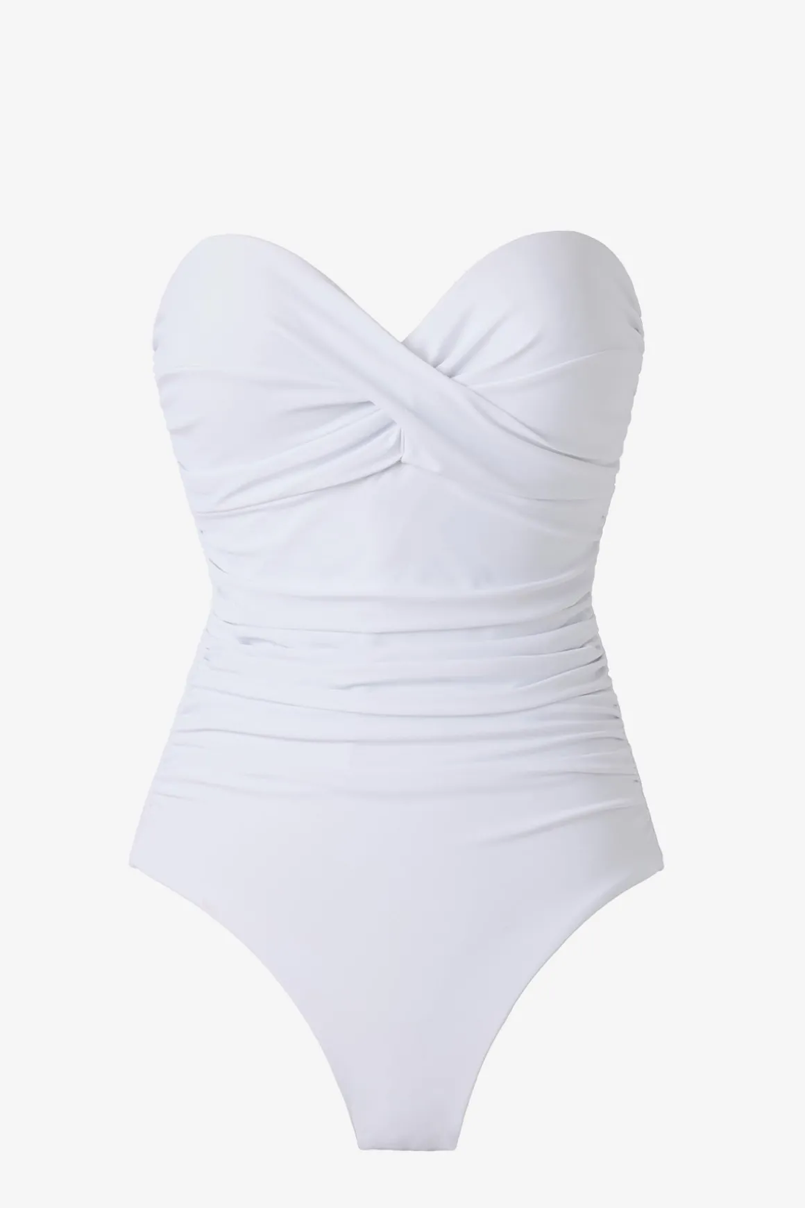 Rock Solid Madrid Bandeau One Piece Swimsuit