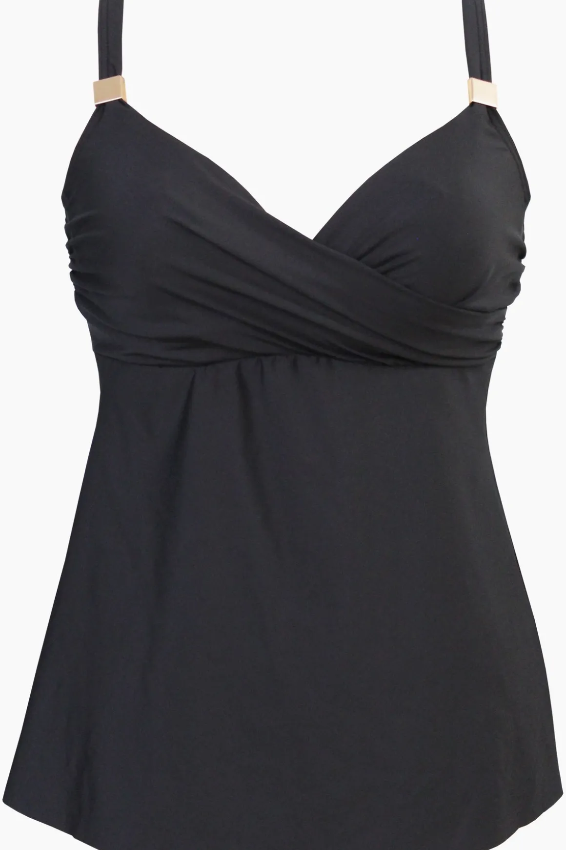 Surplice Underwire Tankini Top D-DDD Cups